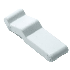 Southco Concealed Soft Draw Latch wKeeper  White Rubber