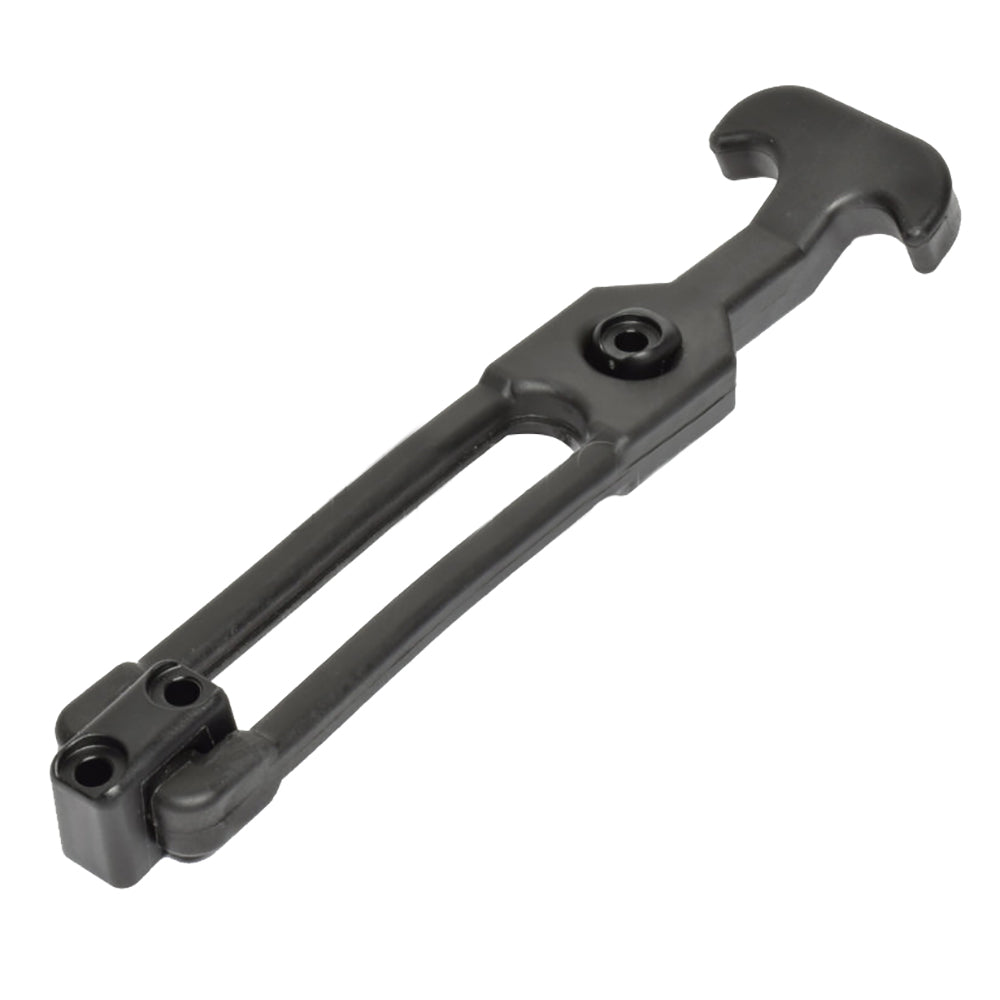 Southco THandle Latch wKeeper  Pull Draw Front Mount Black Flexible Rubber