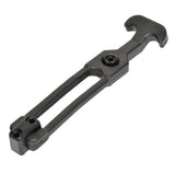 Southco THandle Latch wKeeper  Pull Draw Front Mount Black Flexible Rubber