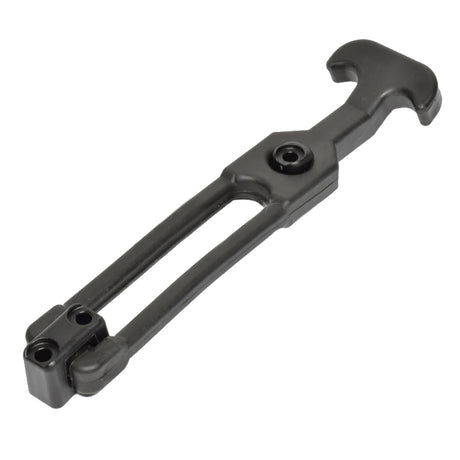 Southco THandle Latch wKeeper  Pull Draw Front Mount Black Flexible Rubber