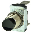BEP Black SPST Momentary Contact Switch  OFFON