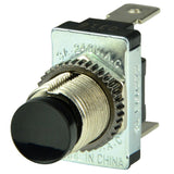 BEP Black SPST Momentary Contact Switch  OFFON