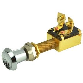 BEP 2Position SPST PushPull Switch wContoured Knob  OFFON