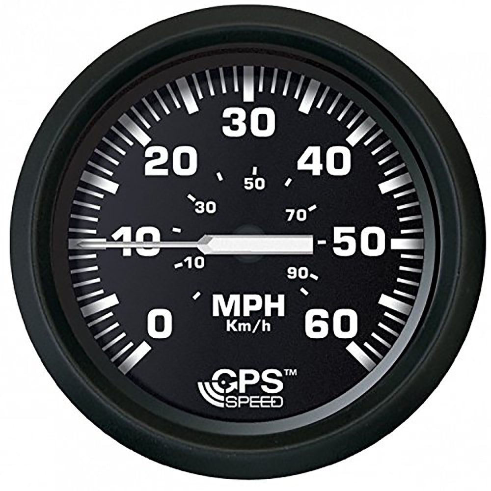 Faria Euro Black 4 Speedometer 60MPH GPS