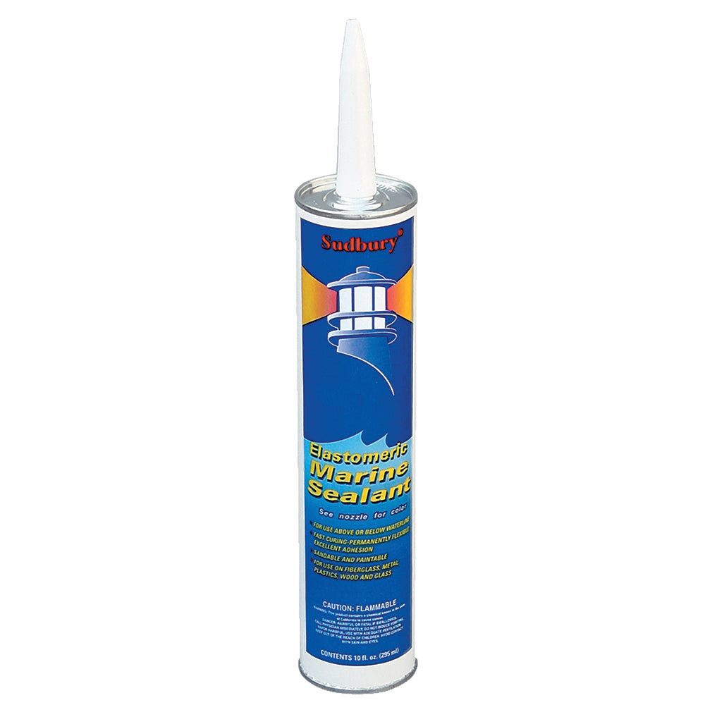 Sudbury Elastomeric Marine Sealant  10oz Cartridge  White