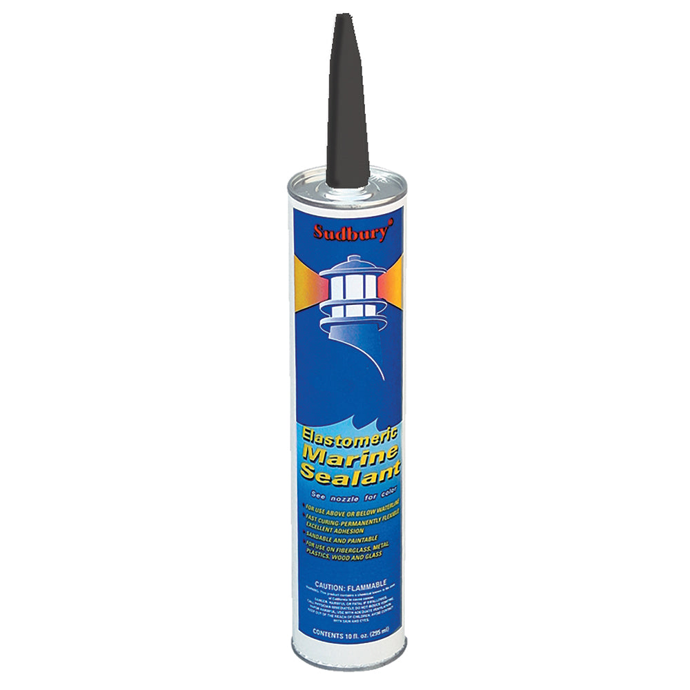 Sudbury Elastomeric Marine Sealant  10oz Cartridge  Black