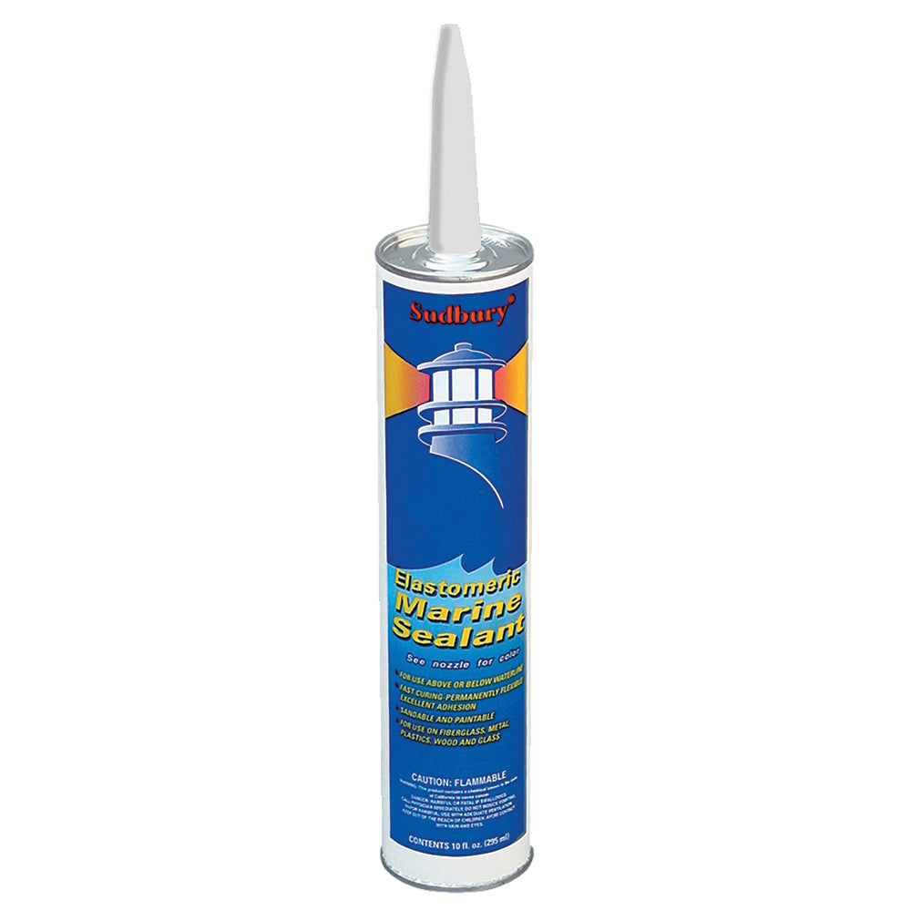 Sudbury Elastomeric Marine Sealant  10oz Cartridge  Clear