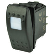 BEP SPST Contura Switch  1Amber LED  OFFON