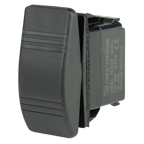 BEP SPDT Contura Switch  2LEDs  ONOFFON