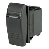 BEP SPDT Contura Switch  1Amber LED  ONOFFON