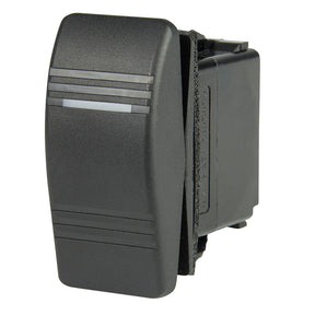 BEP DPDT Contura Switch  1Amber LED  ONOFFON