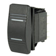 BEP DPDT Contura Switch  2Amber LEDs  ONOFFON