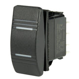BEP DPDT Contura Switch  2Amber LEDs  ONOFFON