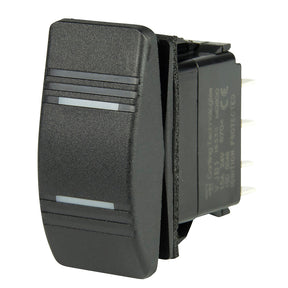 BEP DPDT Contura Switch  2Amber LEDs  ONOFFON