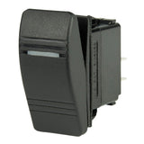 BEP DPST Contura Switch  1Amber LED  OFFON