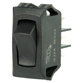 BEP Curved SPDT Mini Rocker Switch  12V  ONON