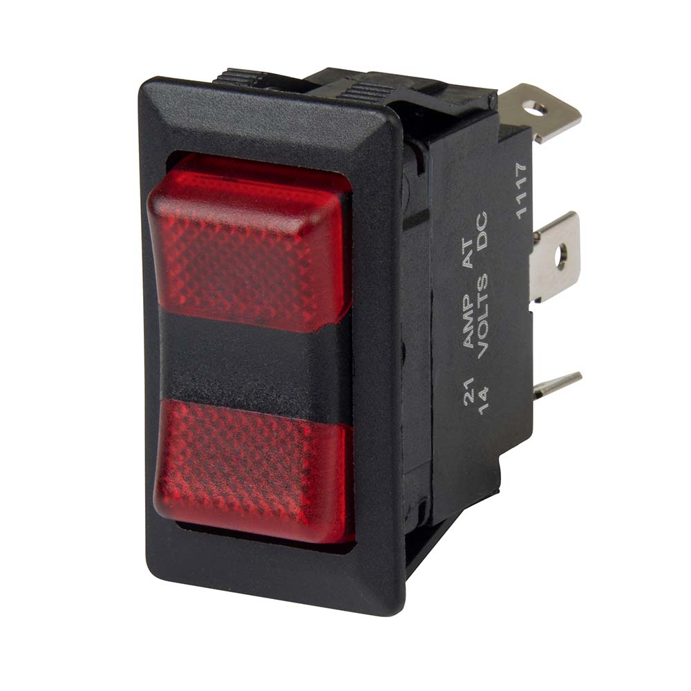 BEP SPDT Rocker Switch  2LEDs  12V24V  ONOFFON