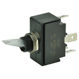 BEP SPST Lighted Toggle Switch  Red LED  12V  ONOFF