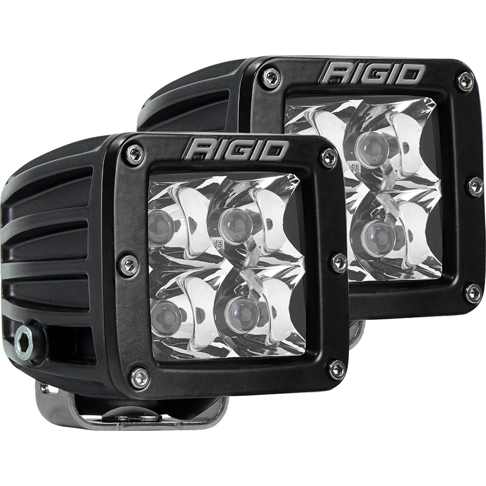 RIGID Industries DSeries PRO HybridSpot LED  Pair  Black