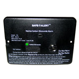 SafeTAlert 62 Series Carbon Monoxide Alarm  12V  62542Marine  Flush Mount  Black