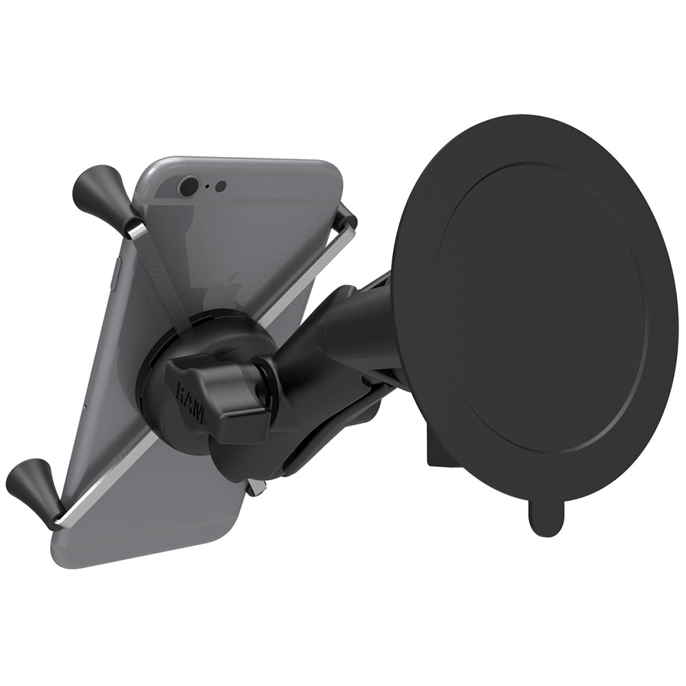RAM Mount TwistLock Suction Cup Mount wUniversal XGrip Large PhonePhablet Cradle