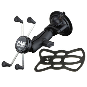 RAM Mount TwistLock Suction Cup Mount wUniversal XGrip Large PhonePhablet Cradle