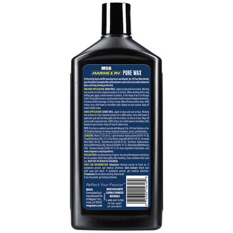 Meguiars BoatRV Pure Wax  Case of 6