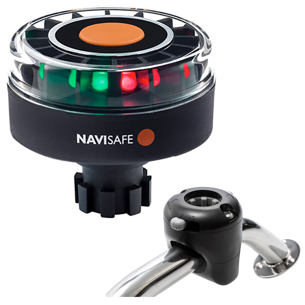 Navisafe Navilight Tricolor 2NM wNavibolt Base  Rail Mount  Black