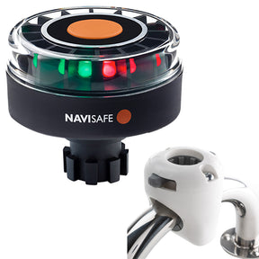Navisafe Navilight Tricolor 2NM wNavibolt Base  Rail Mount  White