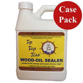 Tip Top Teak Tip Top Teak Wood Oil Sealer  Quart  Case of 12