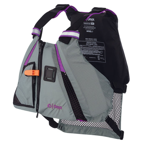 Onyx MoveVent Dynamic Paddle Sports Vest  PurpleGrey  ML
