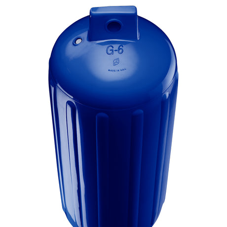 Polyform G6 Twin Eye Fender 11 x 30  Cobalt Blue wAdapter