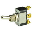 BEP SPDT Chrome Plated Toggle Switch  ONOFFON