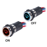 Blue Sea 4181 Backlit Push Button Switch OFFON  15A