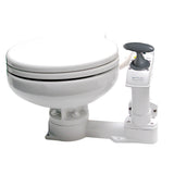 Johnson Pump AquaT Manual Marine Toilet  Super Compact