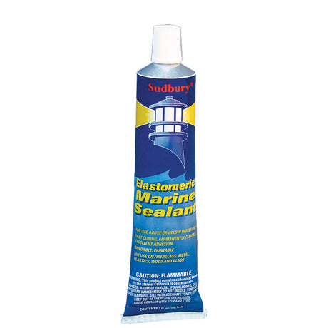 Sudbury Elastomeric 3 oz 89ml Sealant Tube  White
