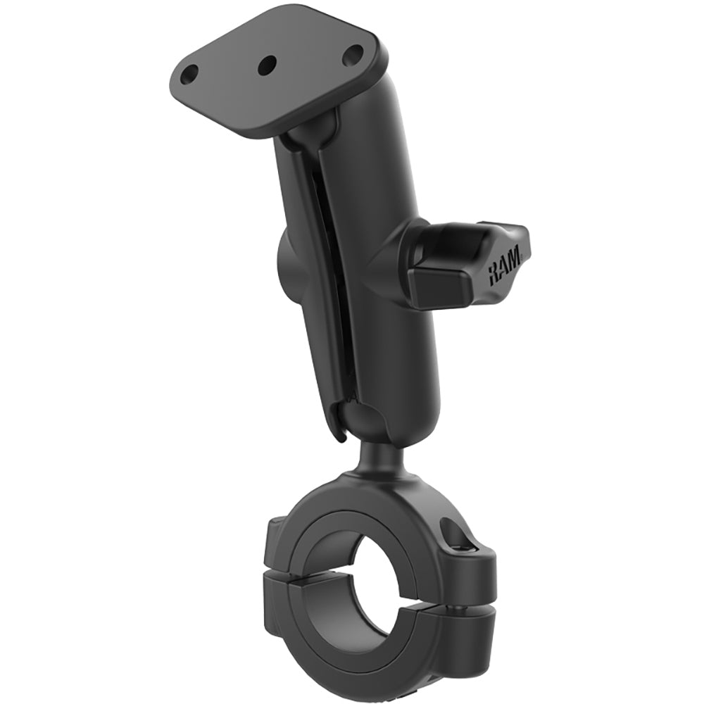 RAM Mount Torque 118  112 Diameter HandlebarRail Base w1 Ball Medium Arm  Diamond Ball Plate
