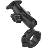 RAM Mount Torque 118  112 Diameter HandlebarRail Base w1 Ball Medium Arm  Diamond Ball Plate