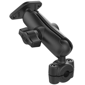 RAM Mount RAM Torque 38  58 Diameter Mini Rail Base w 1 Ball Medium Arm and Diamond Ball Base