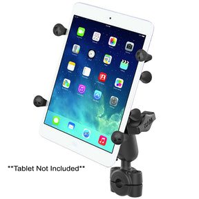 RAM Mount RAM Torque 38  58 Diameter Mini Rail Base with 1 Ball Medium Arm and XGrip for 78 Tablets