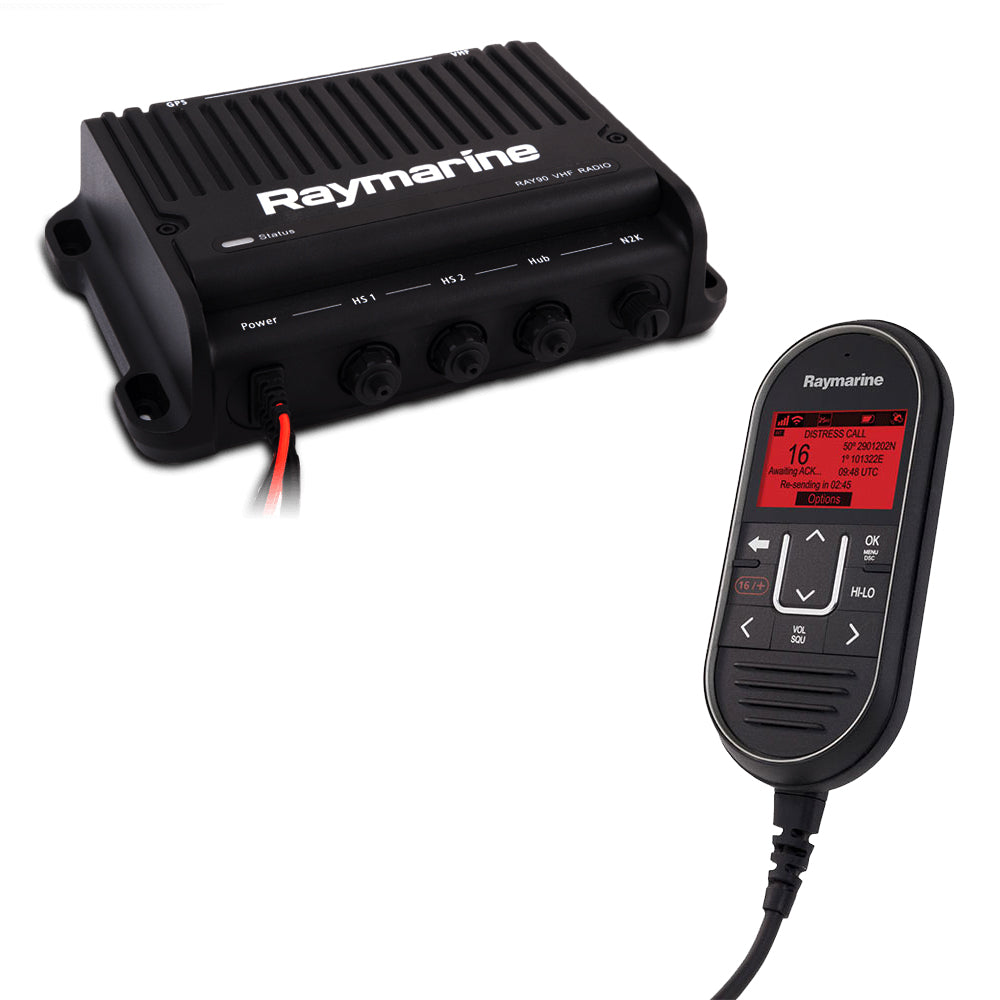 Raymarine Ray91 Modular DualStation VHF Black Box Radio System wAIS