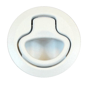 Southco Flush Pull Latch  Push To Close  Medium  White