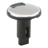 Attwood LightArmor PlugIn Base  2 Pin  Stainless Steel  Round