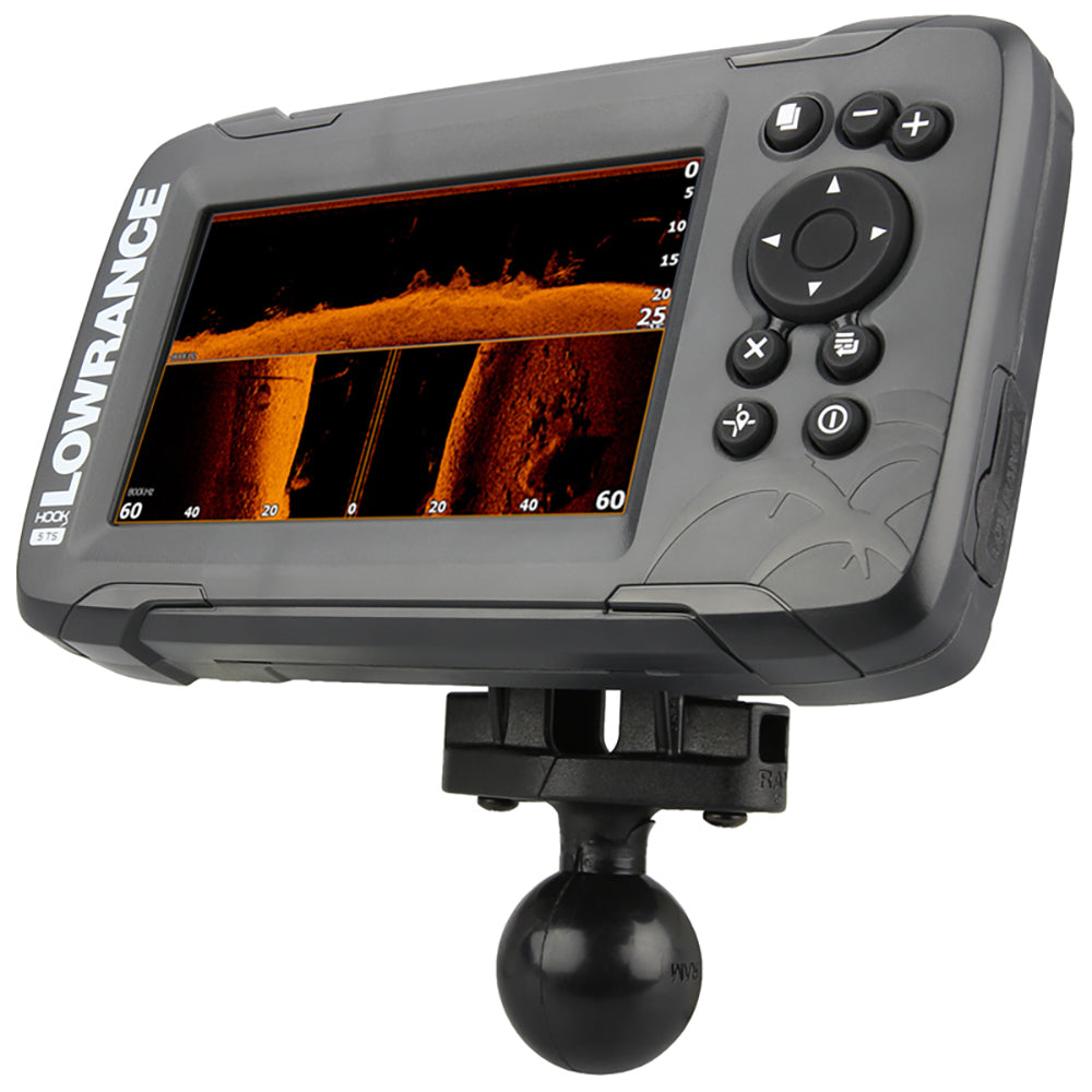 RAM Mount C Size 15 Fishfinder Ball Adapter for the Lowrance Hook2 Series