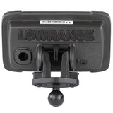 RAM Mount B Size 1 Fishfinder Ball Adapter for the Lowrance Hook2 Series