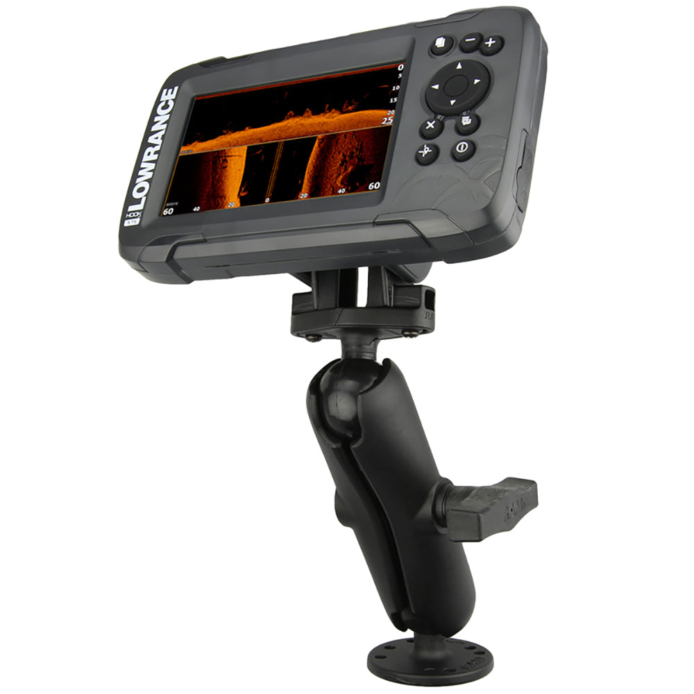 RAM Mount C Size 15 Fishfinder Mount for the Lowrance Hook2 Series