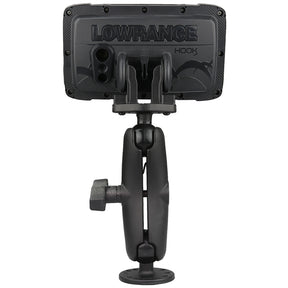 RAM Mount C Size 15 Fishfinder Mount for the Lowrance Hook2 Series