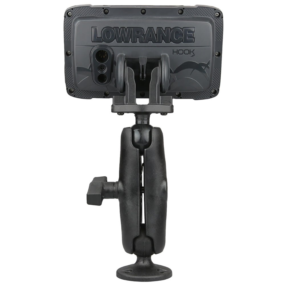 RAM Mount C Size 15 Composite Fishfinder Mount for the Lowrance Hook2 Series