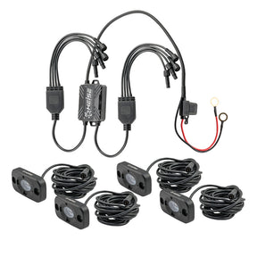 HEISE RGB Accent Lighting Kit  4 Pack