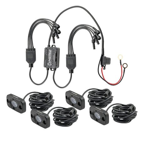 HEISE RGB Accent Lighting Kit  4 Pack